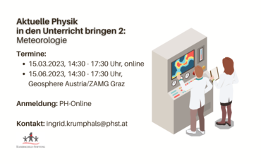 Lehrkräfte-Fortbildung zu Meteorologie