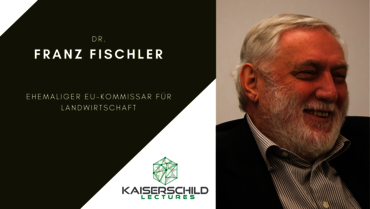 EU-Kommissar a.D. Franz Fischler bei den Kaiserschild Lectures