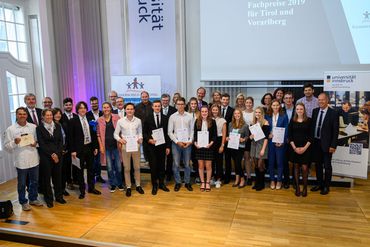 Verleihung der Dr. Hans Riegel-Fachpreise an der Uni Innsbruck